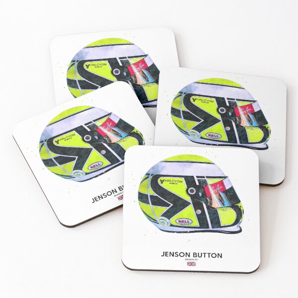 Item preview, F1 2009 Jenson Button Brawn GP Crash Helmet designed and sold by d25bev.