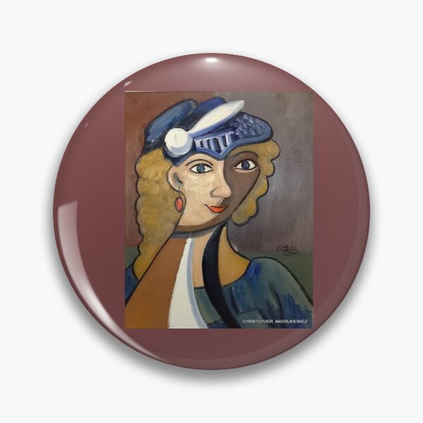 Item preview, blue hat and white feather. designed and sold by smiley100.