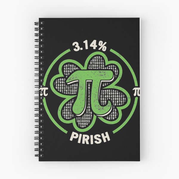 Item preview, Pi Day 3.14 % Pirish Vintage Irish Shamrock St Pattys Day Gift designed and sold by robtkatch86.