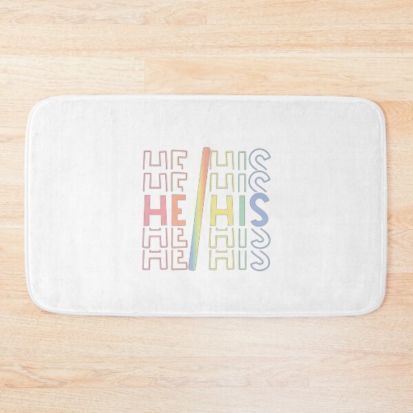 Item preview, My Pronouns: He/His designed and sold by Lupe-and-Pono.