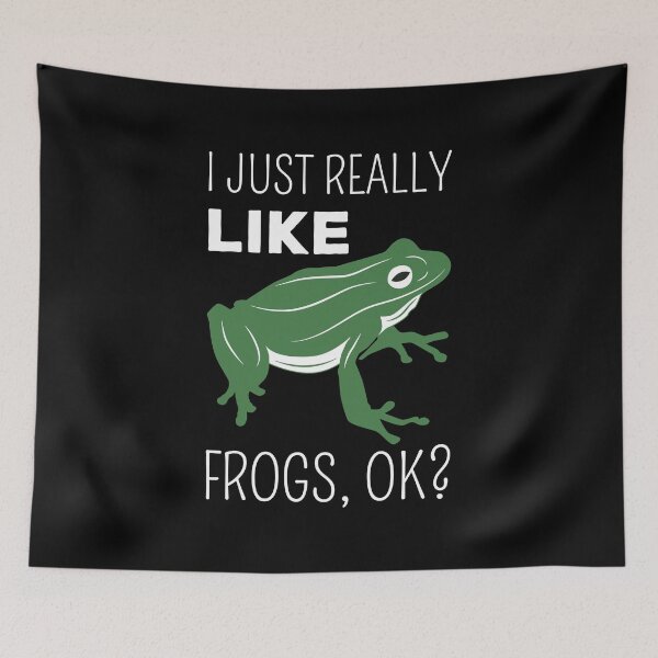 Item preview, I Just Really Like Frogs, Ok? II designed and sold by Lemon Pepper.