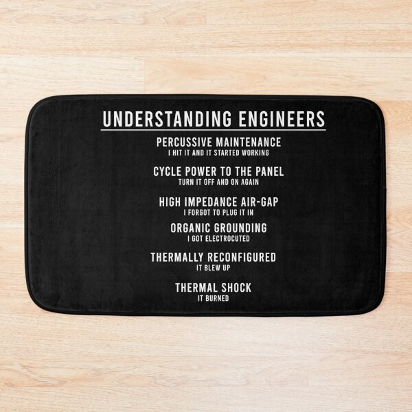 Item preview, Understanding Engineers Translator Design (White Variant) designed and sold by HeyFellowKids.