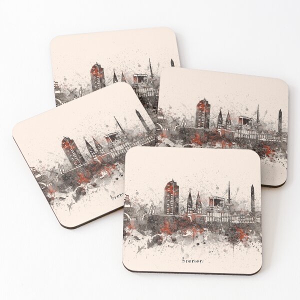 Item preview, bremen skyline designed and sold by BekimART2.