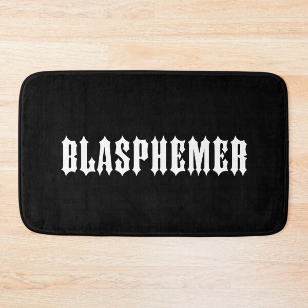 Item preview, Retro Inspired Metal Blasphemer  designed and sold by blueveins.