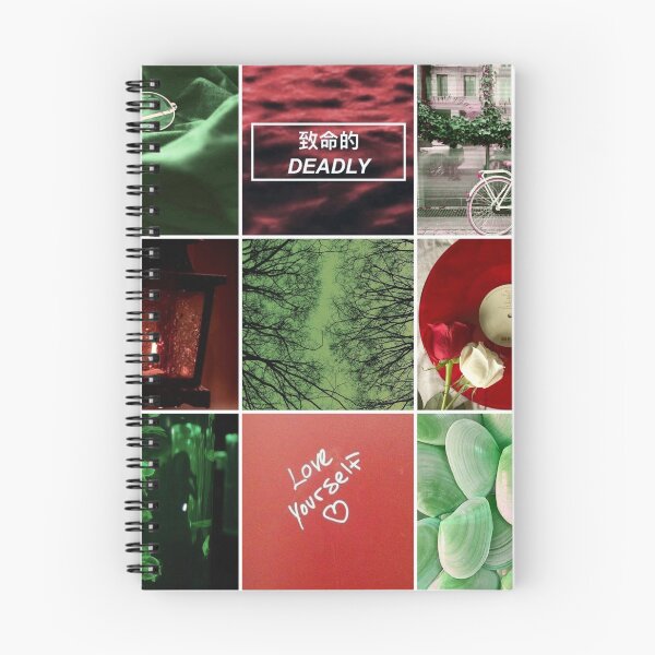 Item preview, Red and Green Moodboard designed and sold by feardeargcrafts.
