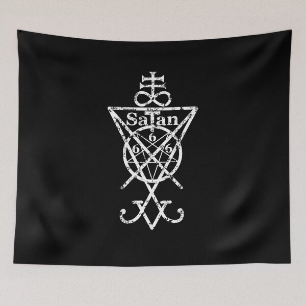 Item preview, Satan 666 symbol designed and sold by Tatt-Hooligans.