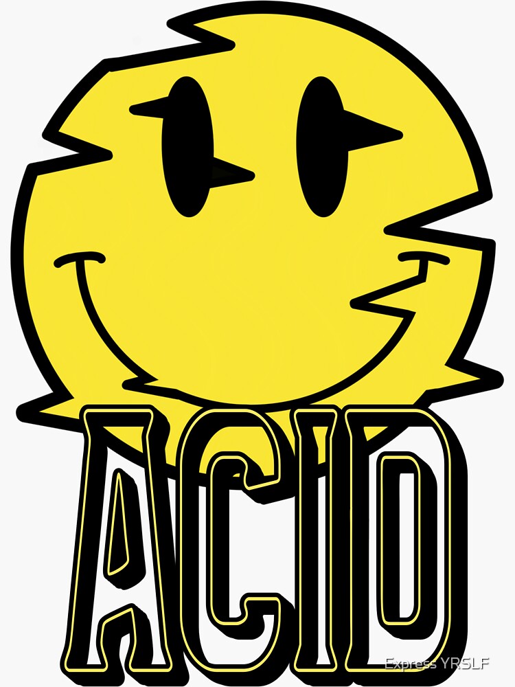 Acid Smiley Face | Sticker
