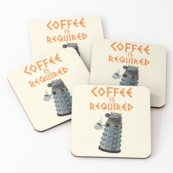 Item preview, Coffee is Required designed and sold by DalekChris.