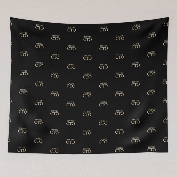 Item preview, I'm The CTO Funny Gift Idea  designed and sold by Christof  Hall.