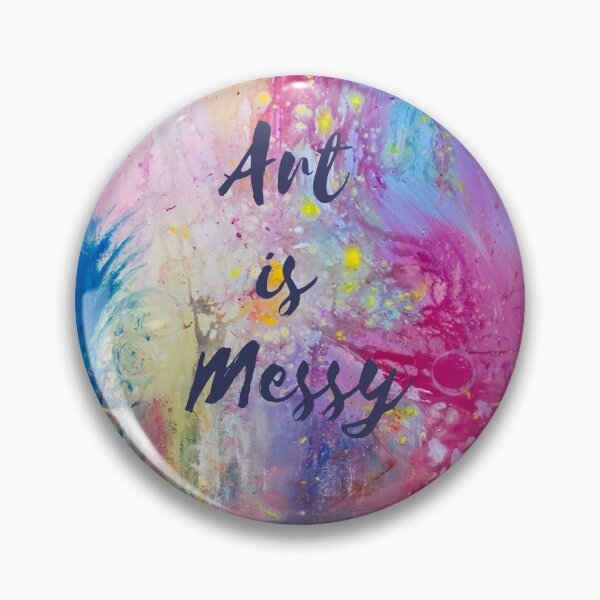 Item preview, Art is Messy Painting designed and sold by HeatherEthereal.