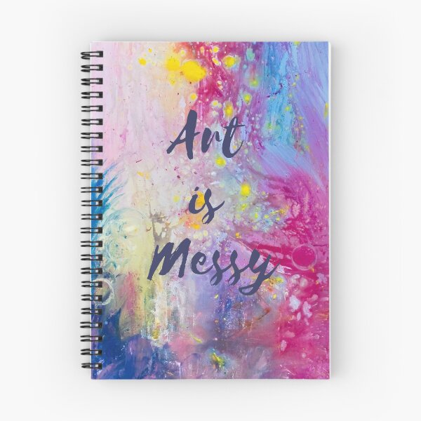 Item preview, Art is Messy Painting designed and sold by HeatherEthereal.