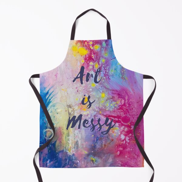 Item preview, Art is Messy Painting designed and sold by HeatherEthereal.