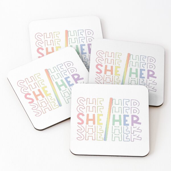 Item preview, My Pronouns: She/Her designed and sold by Lupe-and-Pono.