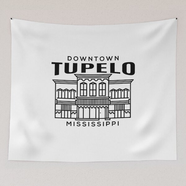 Item preview, Downtown Tupelo MS designed and sold by HalpinDesign.