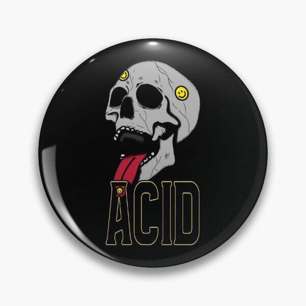 Item preview, Acid Skull Smiley Face designed and sold by Express YRSLF.