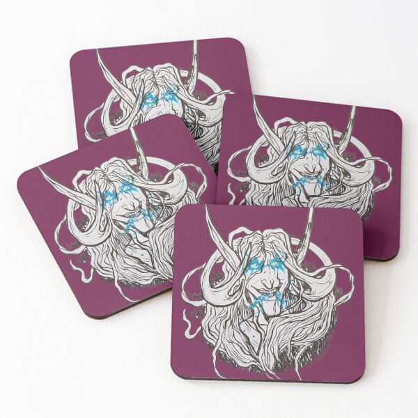Item preview, Cleric Warlock Night Elf Horror Summoner Color designed and sold by wyrmskin.