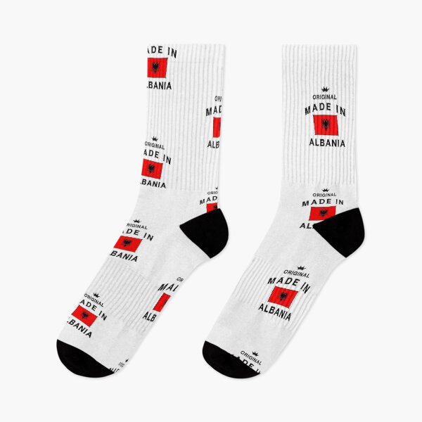 Item preview, Made in Albania Albanian flag flag designed and sold by GeogDesigns.