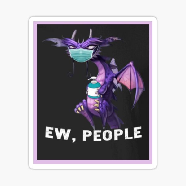 Item preview, Ew people. Dragon designed and sold by Roisin678.