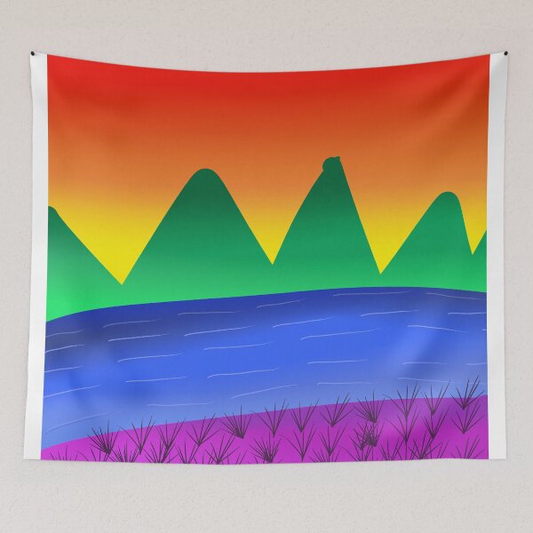 Item preview, Gay pride (River theme) designed and sold by LunaAngelRose.