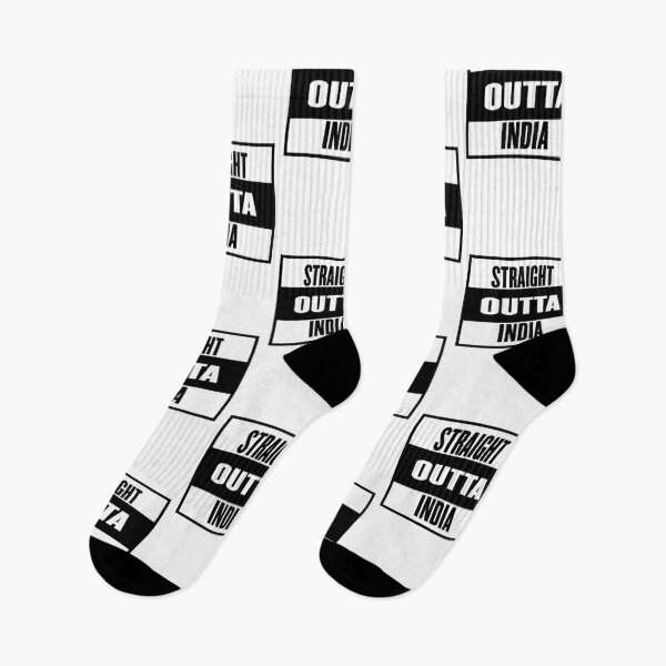 Item preview, Straight Outta India Quote Design designed and sold by AritraSur.