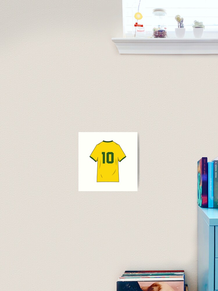 Pele Classic World Cup Jersey Poster for Sale by Zgjimi17