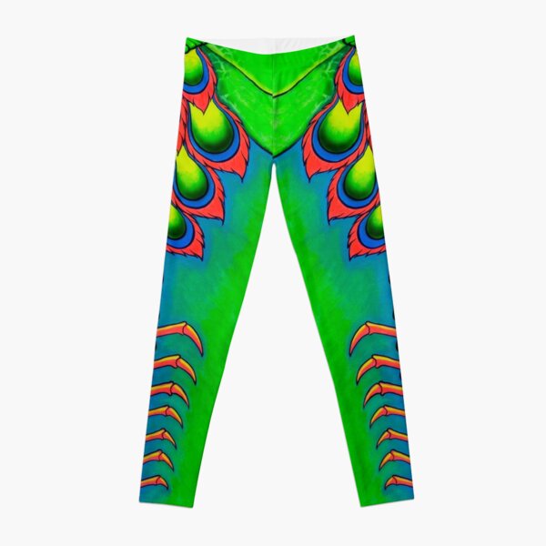 Neon Mantis Shrimp Leggings