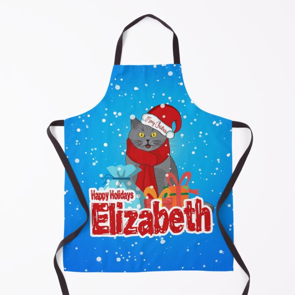 Item preview, Cat Lover Happy Holidays Christmas Design For Elizabeth designed and sold by MiloCuteCat.