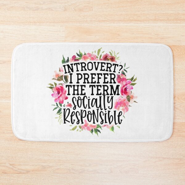 Item preview, Introvert? I Prefer The Term Sociallly Responsible designed and sold by mymysterycloset.