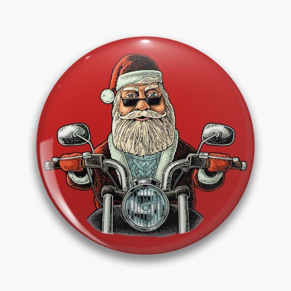 Item preview, Biker Santa designed and sold by ItsMeRuva.