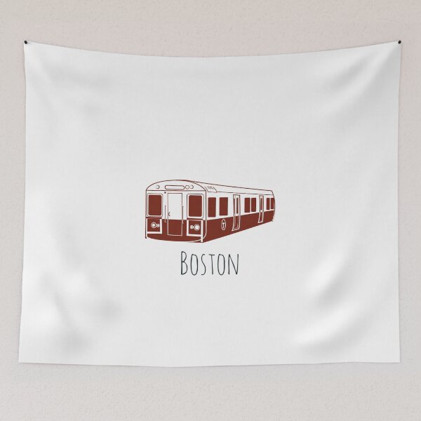 Item preview, Diseño del tren del metro de Boston designed and sold by trqffic.