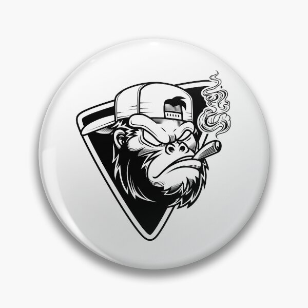 Item preview, Angry Gorilla Smoking designed and sold by kalud-zoldyck.