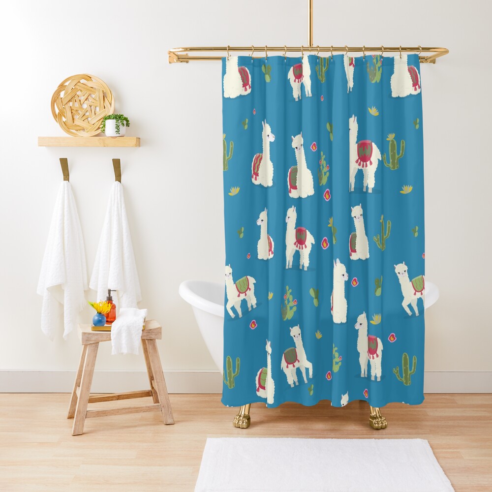 Item preview, Shower Curtain designed and sold by Ribsa.