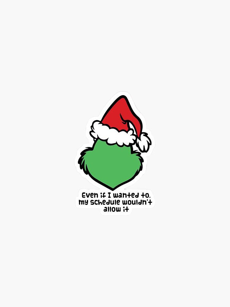 Grinch Squad Sticker for Sale by ELTRONOLE