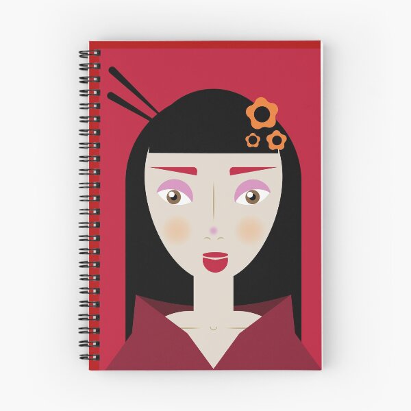 Item preview, MININALIST MODERN GEISHA JAPANESE INSPIRATION ORIGINAL DESIGN designed and sold by KaliKannon.