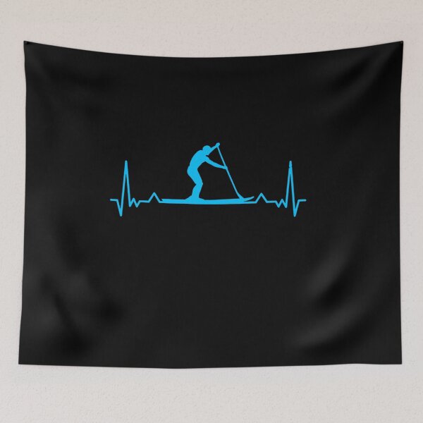 Artikelvorschau, PADDLEBOARDING HEARTBEAT entworfen und verkauft von designedtoyou.