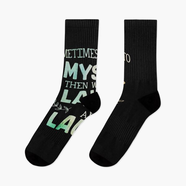 Item preview, Sometimes I Talk To Myself Then We Both Laugh and Laugh designed and sold by Dressed For  Duty.