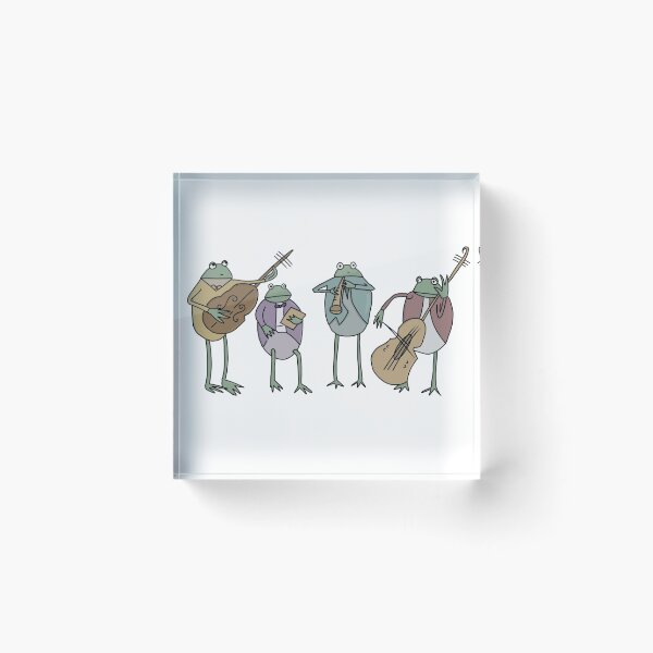 Item preview, frog mariachi band  designed and sold by kerryandzara.