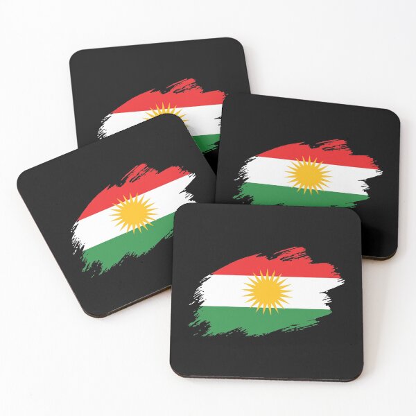Item preview, Kurdistan Kurdish flag flag designed and sold by GeogDesigns.