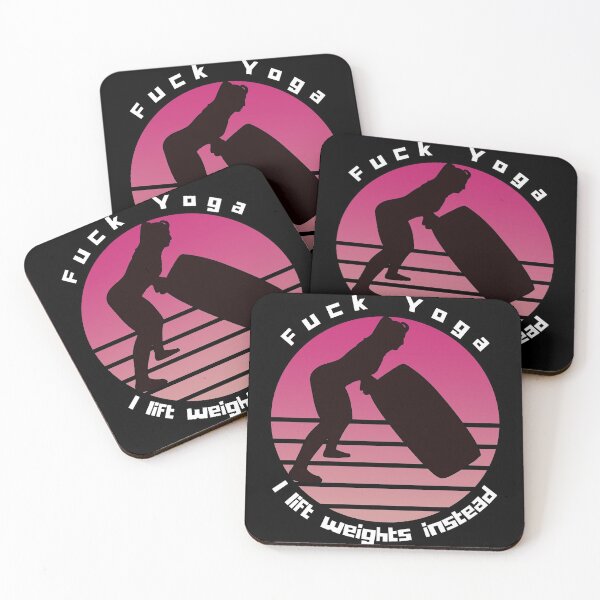 Item preview, Fuck Yoga I Lift Weights Instead designed and sold by TrendingTees4u.