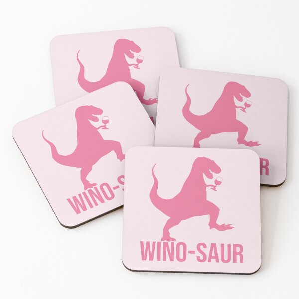 Item preview, Wino-saur - pink designed and sold by Kinisis.