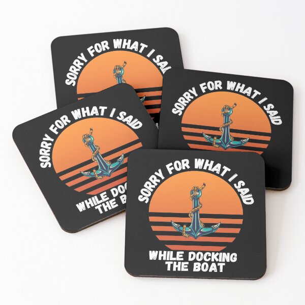 Item preview, sorry for what i said while docking the boat designed and sold by crazy merchs.