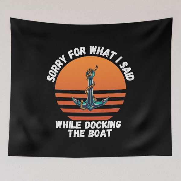 Item preview, sorry for what i said while docking the boat designed and sold by crazy merchs.