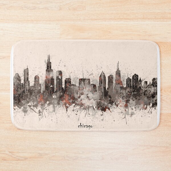 Item preview, chicago skyline designed and sold by BekimART2.