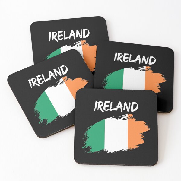 Artikelvorschau, Irland irisch Flagge Fahne entworfen und verkauft von GeogDesigns.