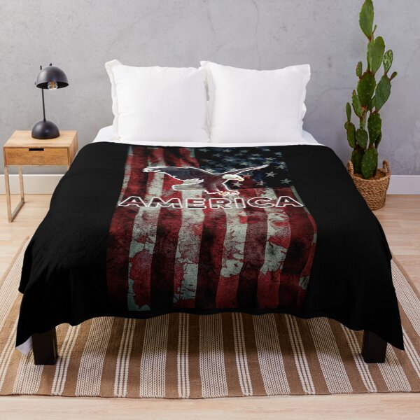 Item preview, America Flag and bald Eagle national emblem designed and sold by valeta5.
