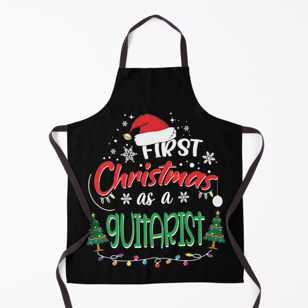 Item preview, First Christmas as a Guitarist Funny 1st Christmas Gifts Ideas for New Guitarist Guitarists designed and sold by clothesy7.
