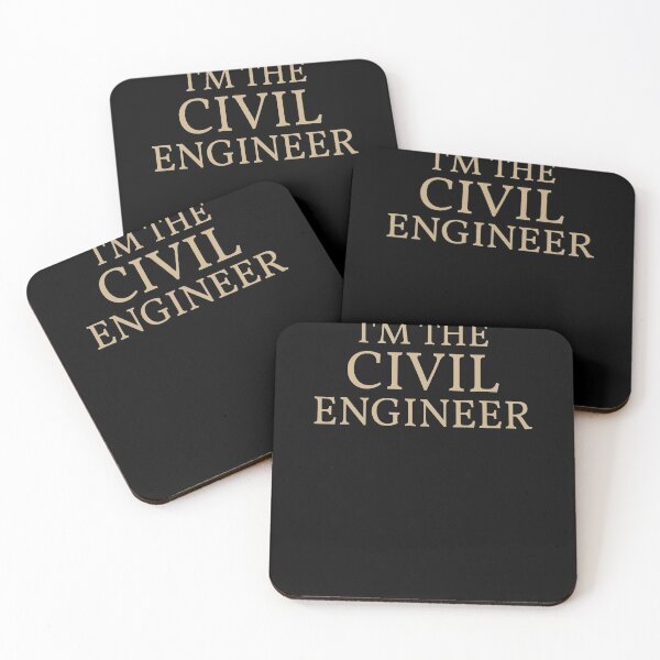 Item preview, I'm The Civil Engineer Funny Gift Idea  designed and sold by Christof  Hall.