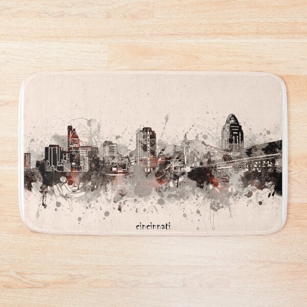 Item preview, cincinnati skyline designed and sold by BekimART2.