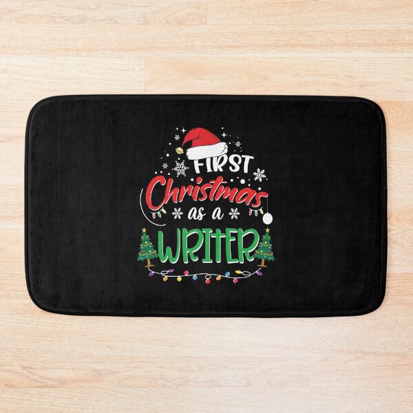 Item preview, First Christmas as a Writer Funny 1st Christmas Gifts Ideas for New Writer Writers designed and sold by clothesy7.