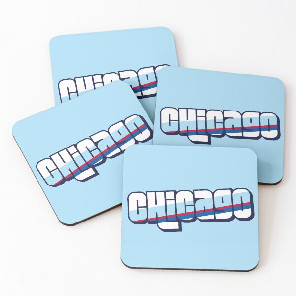 Item preview, Retro Chicago Word Art with Stripes designed and sold by SLAG-Creative.